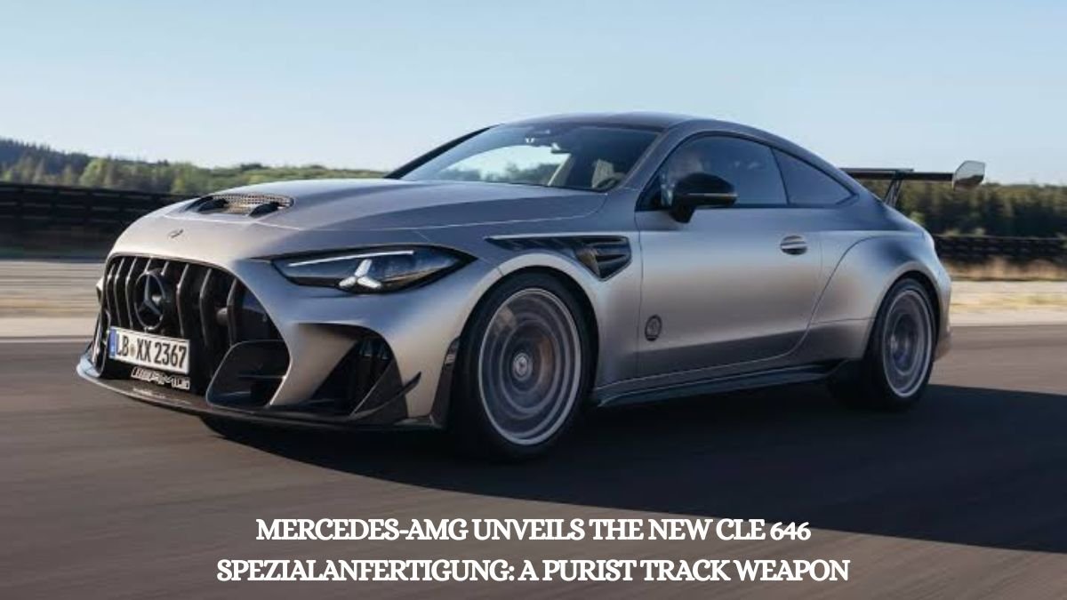Mercedes-AMG Unveils the New CLE 646 Spezialanfertigung: A Purist Track Weapon